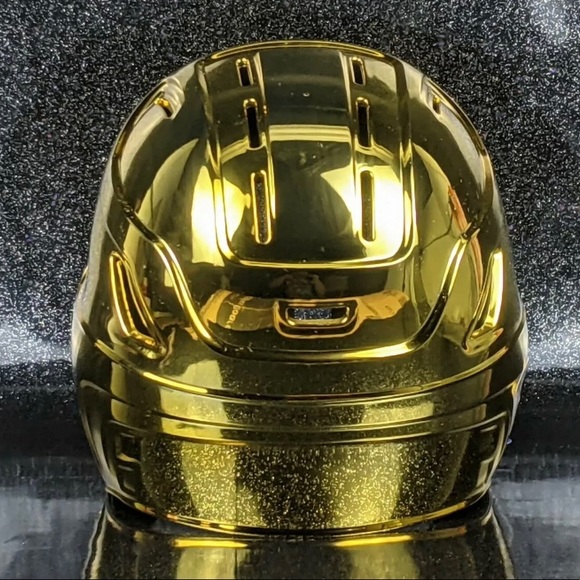 ADIDAS PHENOM GOLD BASEBALL BATTING HELMET - Picture 3 of 7